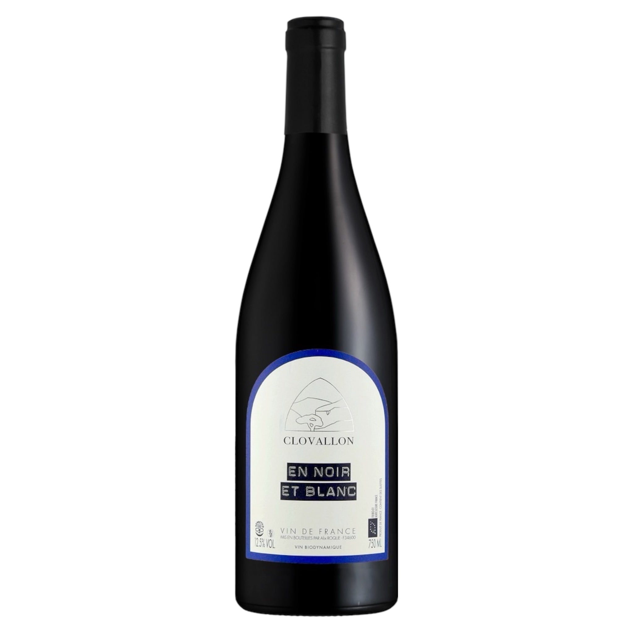En noir et en Blanc 2024 - Domaine Clovallon - Vin de France